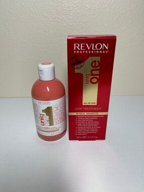 Revlon Professional Uniq One Hair Treatment + Curl Shampoo